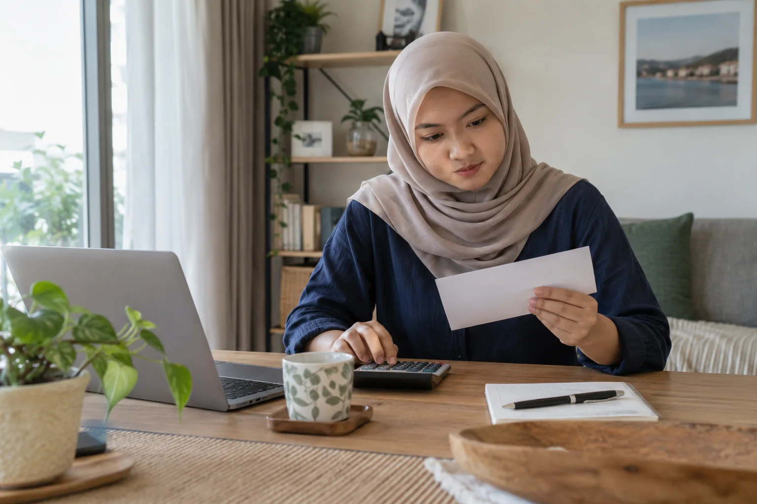 Ilustrasi semakan tambahan caruman sekali sahaja